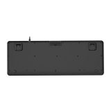 Gembird KB-UML-04 Slim wired backlight keyboard black US layout