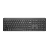 Gembird KB-WPS-03 Dual-mode pro-business slim wireless keyboard 2.4G+BT US layout