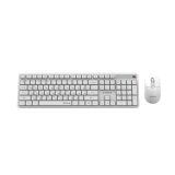 Gembird KBS-WMS-01-W-CYRL Silent key Pro Business wireless desktop set white RU layout