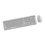 Gembird KBS-WMS-01-W-CYRL Silent key Pro Business wireless desktop set white RU layout