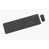Gembird KBS-WPS-01 Slim Pro Business wireless desktop set black US layout