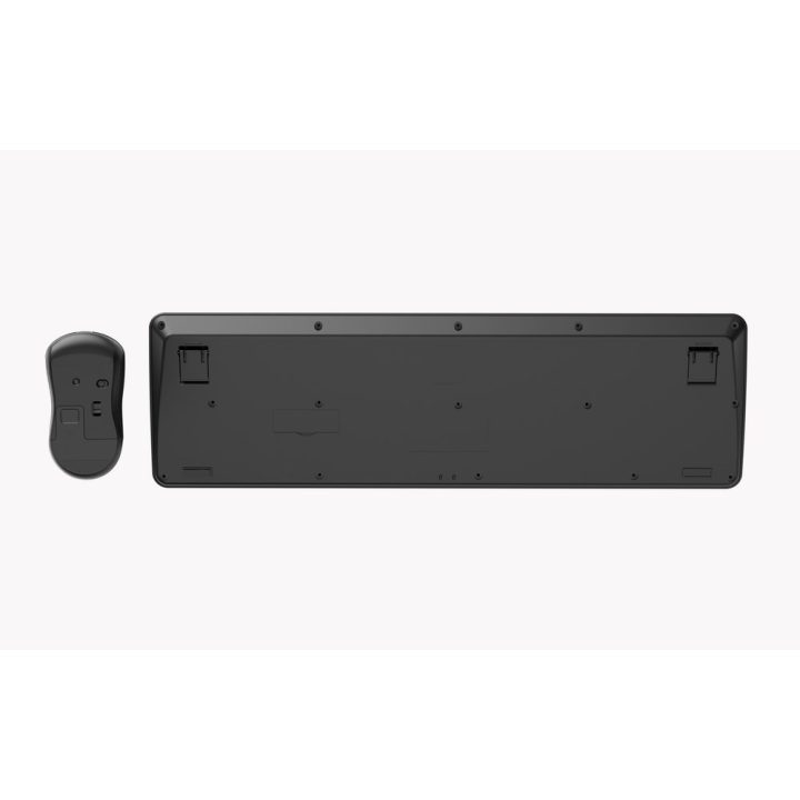 Gembird KBS-WPS-01 Slim Pro Business wireless desktop set black US layout