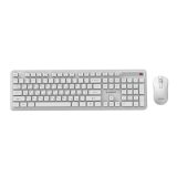 Gembird KBS-WPS-01 Slim Pro Business wireless desktop set white RU layout
