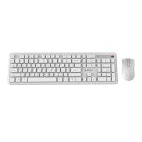 Gembird KBS-WPS-01 Slim Pro Business wireless desktop set white RU layout