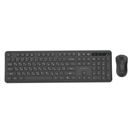 Gembird KBS-WPS-01-W Slim Pro Business wireless desktop set black RU layout