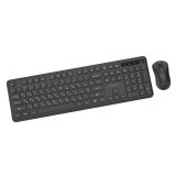 Gembird KBS-WPS-01-W Slim Pro Business wireless desktop set black RU layout