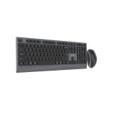 Gembird KBS-WPS-02 Dual-mode slim wireless desktop set 2.4G+BT US layout