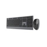 Gembird KBS-WPS-02 Dual-mode slim wireless desktop set 2.4G+BT US layout