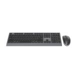 Gembird KBS-WPS-02-CYRL Dual-mode slim wireless desktop set 2.4G+BT RU layout