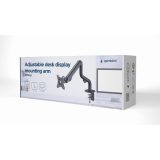 Gembird MA-DA1-02 Adjustable desk display mounting arm (tilting) 17”-32” up to 8 kg