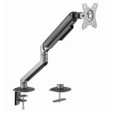 Gembird MA-DA1-05 Desk mounted adjustable monitor arm 17”-32” up to 9 kg space grey