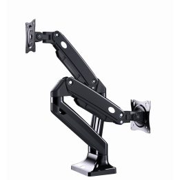 Gembird MA-DA2-03 monitor mount / stand 88.9 cm (35 ) Desk Black