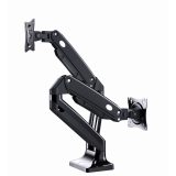 Gembird MA-DA2-03 monitor mount / stand 88.9 cm (35 ) Desk Black