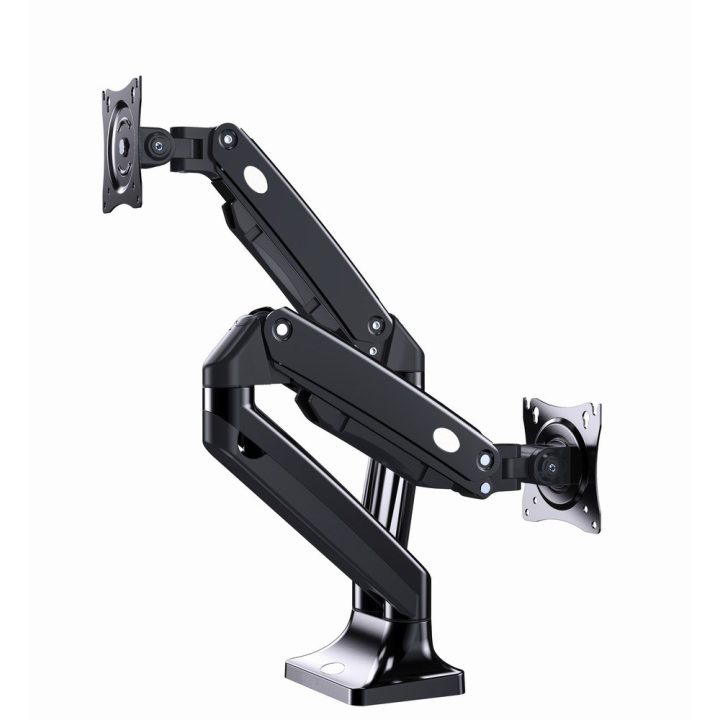 Gembird MA-DA2-03 monitor mount / stand 88.9 cm (35 ) Desk Black