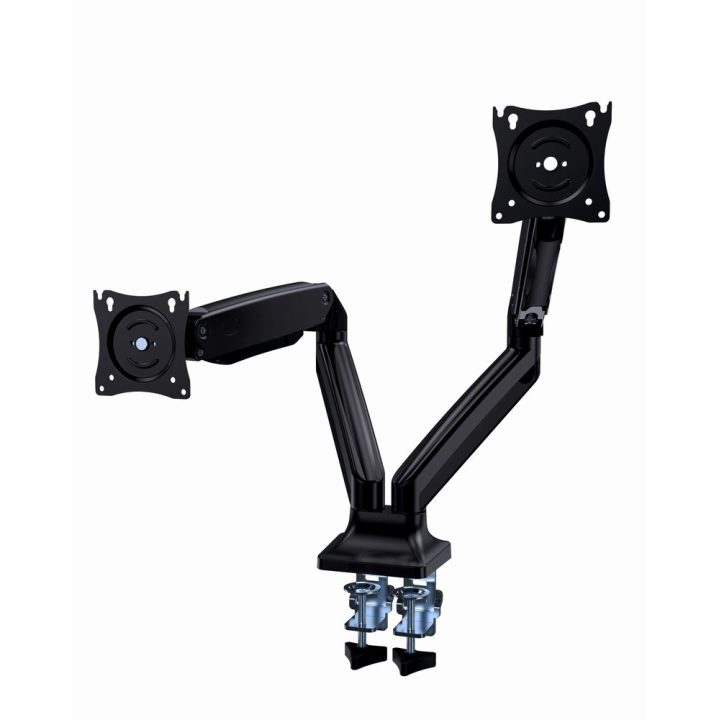 Gembird MA-DA2-03 monitor mount / stand 88.9 cm (35 ) Desk Black