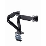 Gembird MA-DA2-03 monitor mount / stand 88.9 cm (35 ) Desk Black