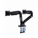 Gembird MA-DA2-03 monitor mount / stand 88.9 cm (35 ) Desk Black