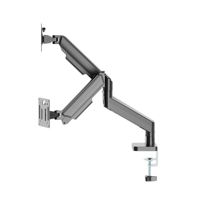 Gembird MA-DA2-06 Desk mounted adjustable double monitor arm 17 -32 black