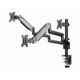 Gembird MA-DA3-01 monitor mount / stand 68.6 cm (27 ) Desk Black