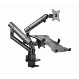 Gembird MA-DA3-02 monitor mount / stand 81.3 cm (32 ) Desk Black