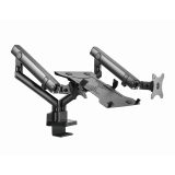 Gembird MA-DA3-02 monitor mount / stand 81.3 cm (32 ) Desk Black