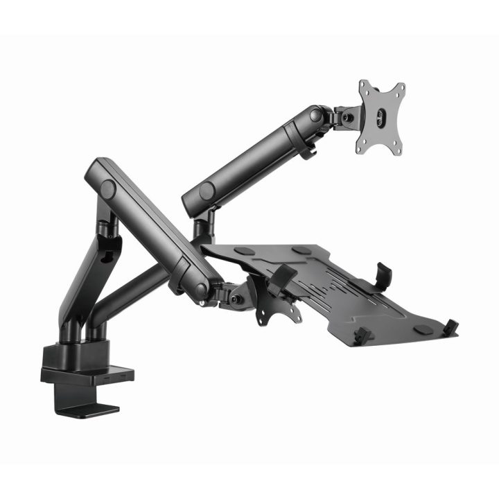 Gembird MA-DA3-02 monitor mount / stand 81.3 cm (32 ) Desk Black