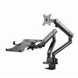 Gembird MA-DA3-02 monitor mount / stand 81.3 cm (32 ) Desk Black