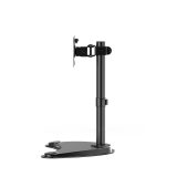 Gembird MS-D1ST-04 Monitor desk stand (rotate tilt swivel) 13”-32” black