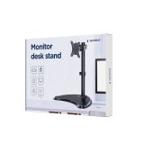 Gembird MS-D1ST-04 Monitor desk stand (rotate tilt swivel) 13”-32” black