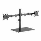 Gembird MS-D2ST-01 Dual monitor desk stand (rotate tilt swivel) 17”-32” up to 9 kg black