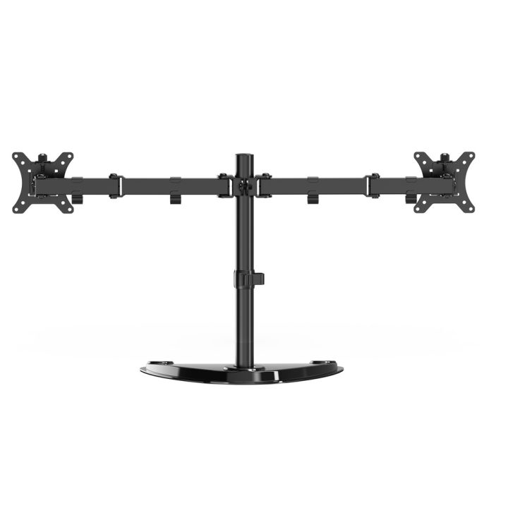 Gembird MS-D2ST-02 Monitor desk stand (rotate tilt swivel) 13”-32” black