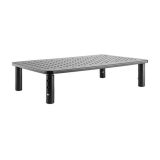 Gembird MS-TABLE-01 monitor mount / stand Black Desk