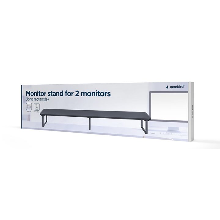 Gembird MS-TABLE2-01 monitor mount / stand Desk Black