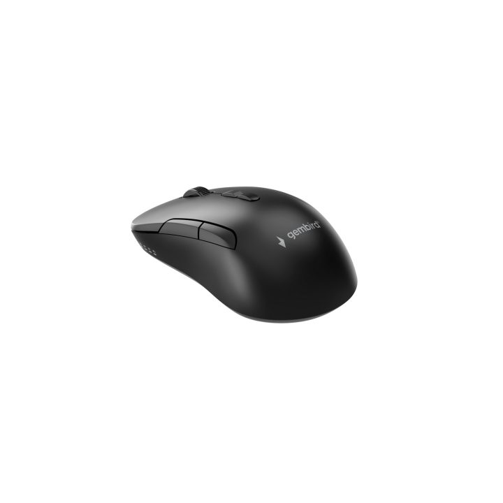 Gembird MUSW2-7B-01 Dual-mode wireless mouse (2.4G + BT) 1600 DPI 7-button black