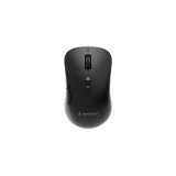 Gembird MUSW2-7B-01 Dual-mode wireless mouse (2.4G + BT) 1600 DPI 7-button black