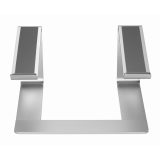 Gembird NBS-D1-01 laptop stand Aluminium Silver 39.6 cm (15.6 )