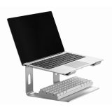 Gembird NBS-D1-01 laptop stand Aluminium Silver 39.6 cm (15.6 )