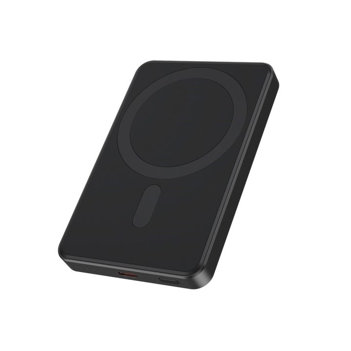 Gembird PB05-WPC15M-01 Magnetic wireless powerbank 15 W 5000 mAh black