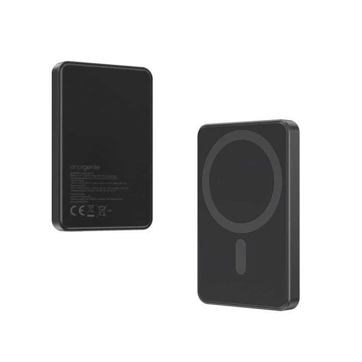 Gembird PB05-WPC15M-01 Magnetic wireless powerbank 15 W 5000 mAh black