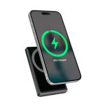 Gembird PB10-WPC15M-LCD-01 Magnetic wireless powerbank with LCD 15W 10000 mAh black