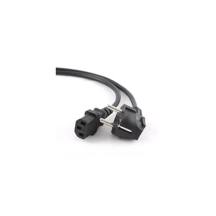 Gembird PC-186-VDE-10M power cable Black CEE7/4 C14 coupler