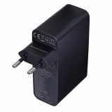 Gembird TA-UC-PDQC100LCD-01-BK mobile device charger Laptop Smartphone Black AC Fast charging Indoor