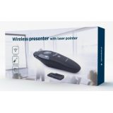 Gembird WP-L-11 wireless presenter RF Black