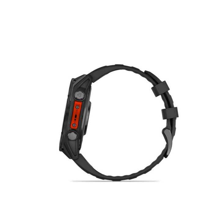 Garmin Fenix 8 3.56 cm (1.4 ) AMOLED 47 mm Digital 454 x 454 pixels Touchscreen Black Wi-Fi GPS (satellite)