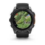 Garmin Fenix 8 3.56 cm (1.4 ) AMOLED 51 mm Digital 454 x 454 pixels Touchscreen Titanium Wi-Fi GPS (satellite)