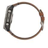 Garmin Fenix 8 3.56 cm (1.4 ) AMOLED 51 mm Digital 454 x 454 pixels Touchscreen Titanium Wi-Fi GPS (satellite)
