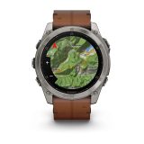 Garmin Fenix 8 3.56 cm (1.4 ) AMOLED 51 mm Digital 454 x 454 pixels Touchscreen Titanium Wi-Fi GPS (satellite)