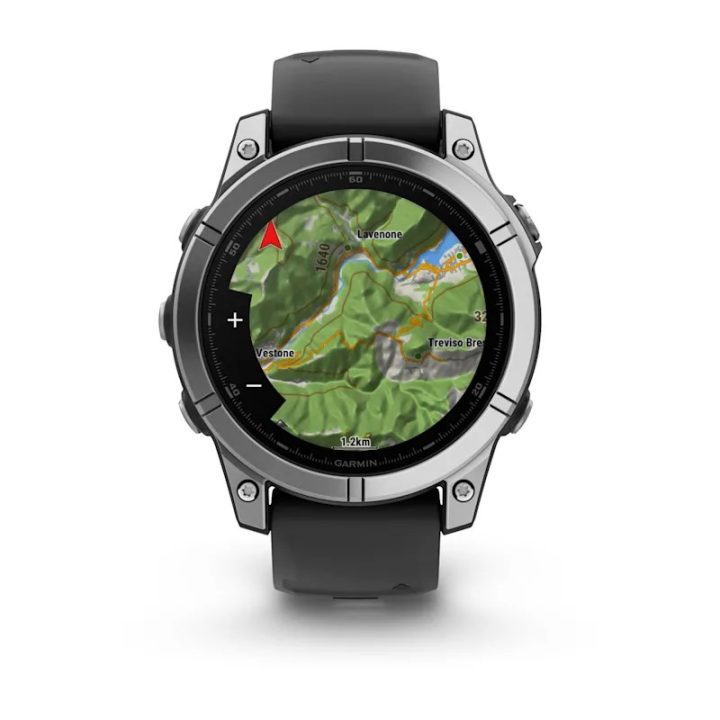 Garmin Fenix E 3.3 cm (1.3 ) AMOLED 47 mm Digital 416 × 416 pixels Touchscreen Stainless steel Wi-Fi GPS (satellite)