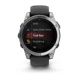 Garmin Fenix E 3.3 cm (1.3 ) AMOLED 47 mm Digital 416 × 416 pixels Touchscreen Stainless steel Wi-Fi GPS (satellite)