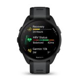 Garmin Forerunner 165 3.05 cm (1.2 ) AMOLED 43 mm Digital 390 x 390 pixels Touchscreen Black GPS (satellite)